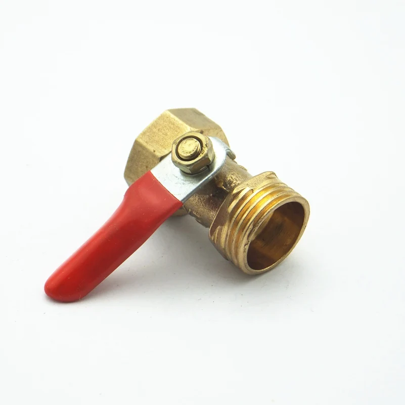 3/8 &quotBSPT женский x 3/8&quot BSPT мужской резьбовой двухсторонний латунный шаровой