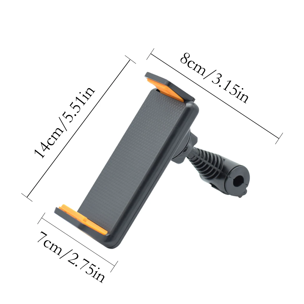 4-12 дюймов заднее сиденье автомобильный держатель выдвижной и Поворотный Автомобильный держатель для телефона Подставка для планшета крепление поддержка Автомобильный подголовник