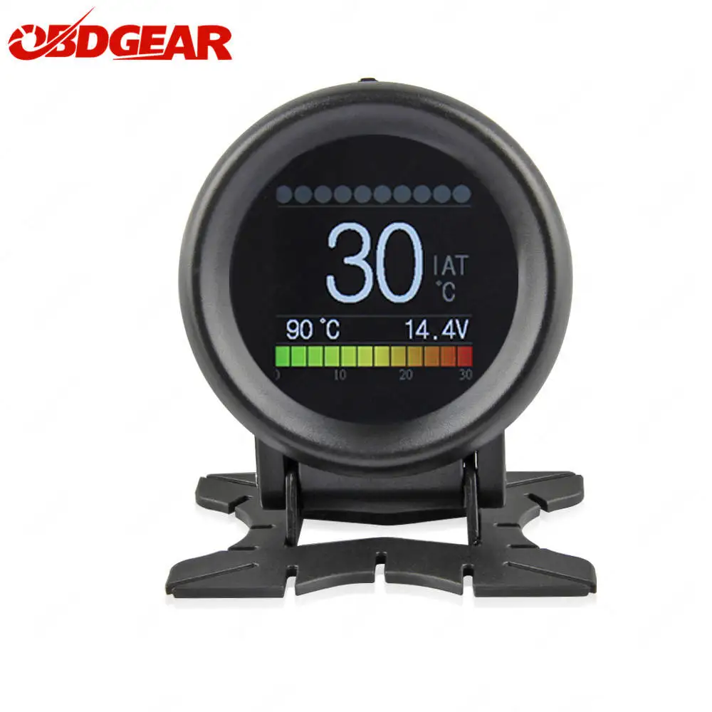 

A205 OBD2 Scanner On Board Computer Digital HUD Fuel Consumption Meter Water Temperature Over Speed Alarm OBD Computer Display