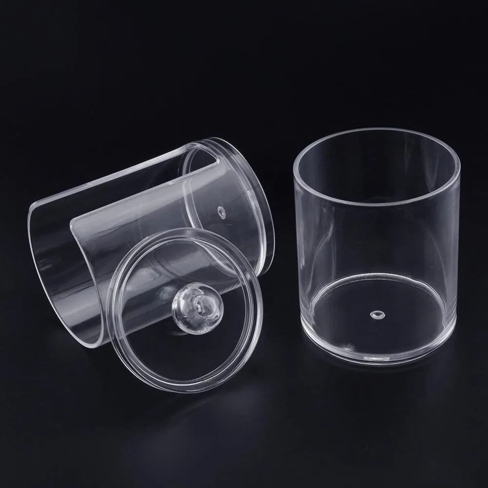 New Arrival Transparent 6 5x7 5cm Acrylic Cotton Storage Box Makeup new-arrival-transparent-6-5x7-5cm-acrylic-cotton-storage-box-makeup