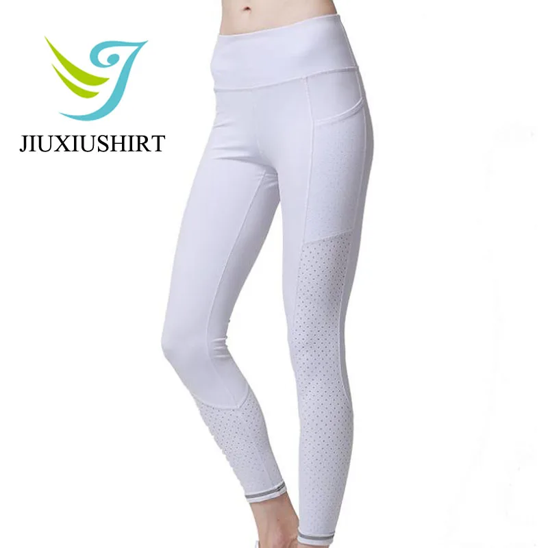 JINXIUSHIRT сетчатые сексуальные пуш-ап штаны для йоги женские спортивные Леггинсы с