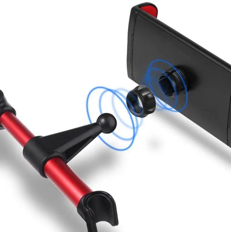  Car Back Seat Holder 360 Degree Rotate Stand Auto Headrest Bracket For iPhone Tablet