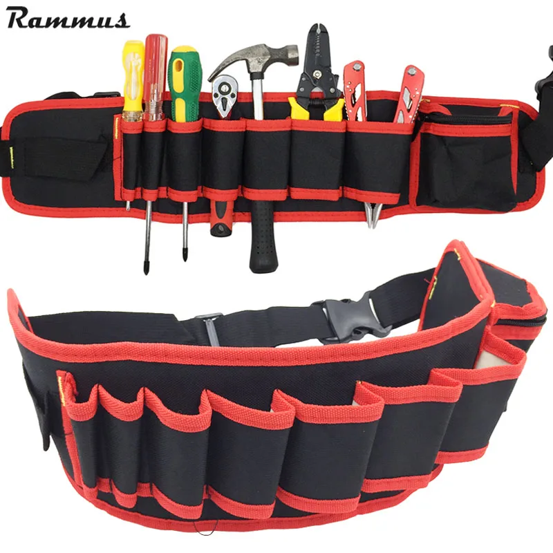 Waist Carpenter Hammer Tool Bag Pockets Electrician Tool Pouch Holder