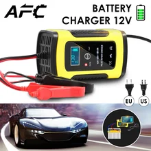 Автомобиль батарея зарядное устройство 110VTo220V полный автоматический Смарт быстрый для авто мотоцикл LeadAcid батареи зарядки Инт