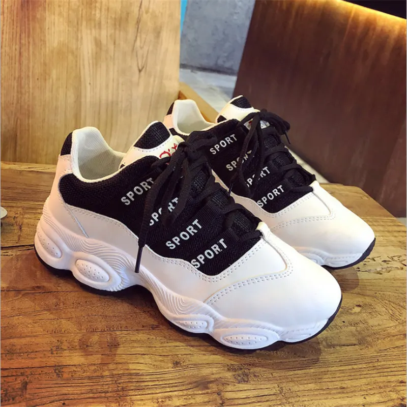 2019 Spring New Running Shoes Female Students Outdoor Sports Shoes Small White Shoes High Quality Women's Sneakers