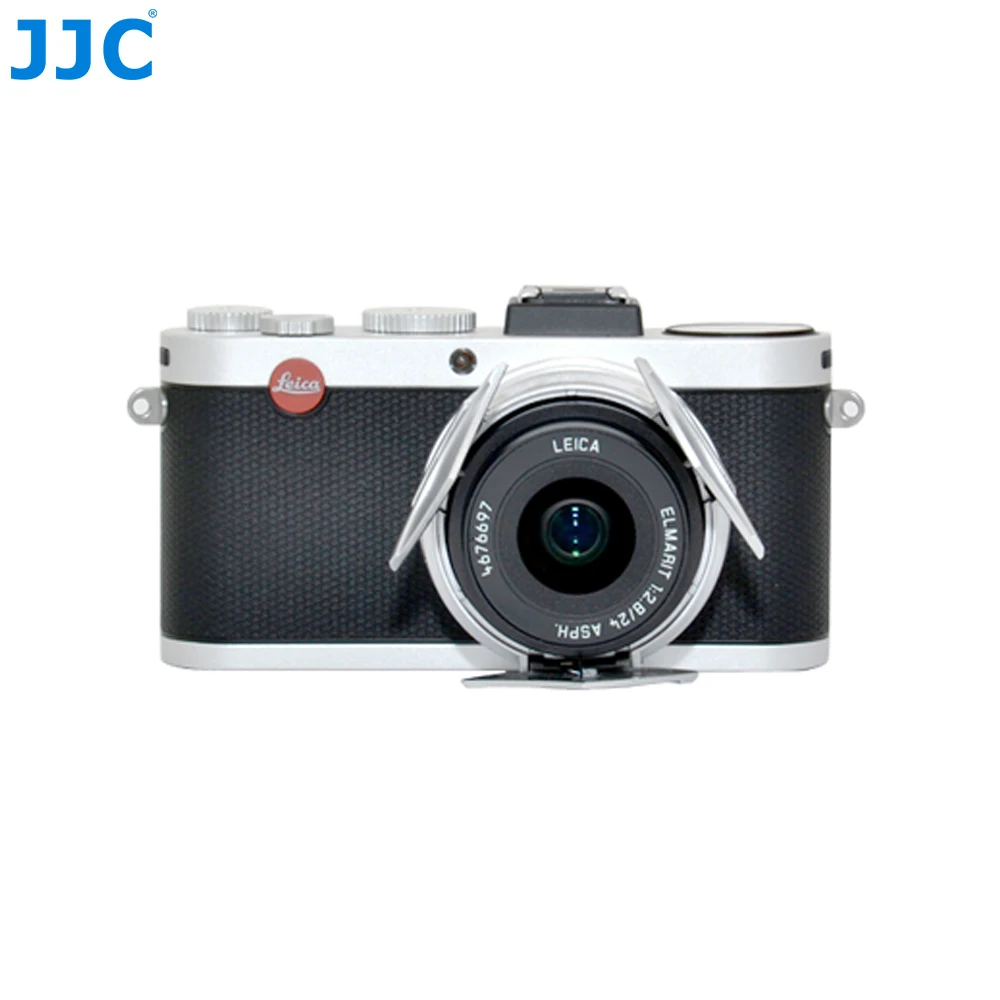 JJC автоматическая крышка объектива для LEICA X1/X2 черный серебристый самоудерживающийся автоматический открытый закрытый протектор