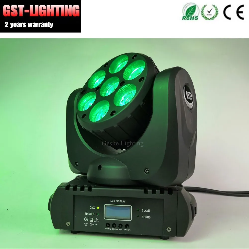 Cabeça em Movimento Luz do Estágio 4 Pçs e lote Profissional Rgbw 4in1 e mini Luz da 7 Pcs 12 w 22 Cheap Efeito de Iluminação de palco