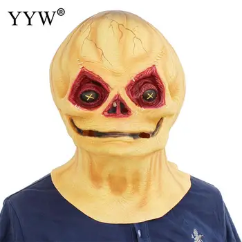 

Scary Skull Full Face Latex Masks Funny UFO Alien Mask Halloween Horror Mascara Cosplay Maske For Halloween Easter Party Props