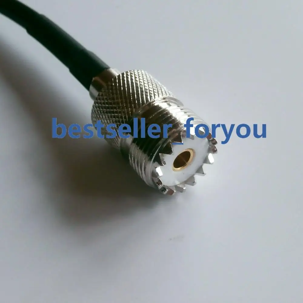 Кабель с разъемом SMA типа штекер УВЧ SL16 разъем SO239 SO 239 RF отрезок RG58 12