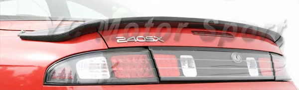 1995-1998 Nissan S14 S14A Silvia Zenki Kouki 200SX 240SX GP Sport Style 3pcs Trunk Spoiler CF (9)