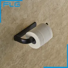 FLG Bad-accessoires Schwarz Öl Eingerieben Bronzebar Kupfer Bad Papierspender, zubehör para banheiro Toilettenpapierhalter