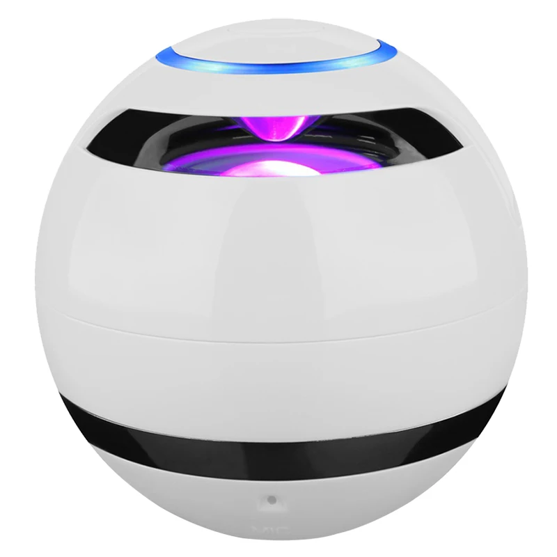 Portable Bluetooth wireless speaker Mini Subwoofer fashion Design for Smartphone White | Электроника