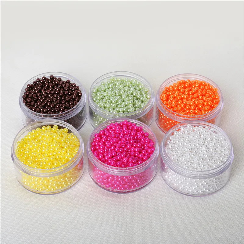 

Dia 4mm/6mm/8mm/10mm Multi-Color Round High Quality ABS Pearl Bead DIY Craft Fashion Jewelry Accessories Garment Beads