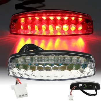 

Newest High Quality Universal 18 LED Motorcycle ATV Dirt Bike Brake Stop Running Rear Tail Red Light 12V #277479