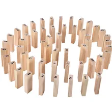 Деревянные детские подарочные игрушки 54 цифровые слои наборные высокие строительные блоки досуг