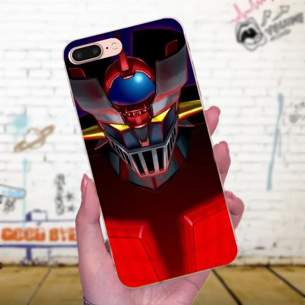 Для HUAWEI Mate 7 8 9 10 20 P8 P9 P10 P20 P30 Lite Plus Pro ТПУ печати Капа Mazinger Z