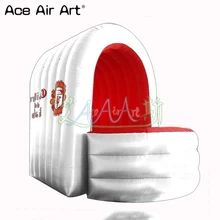 Портативный надувной киоск бар, концессионный стенд, всплывающий бар/счетчик с занавеской для промов