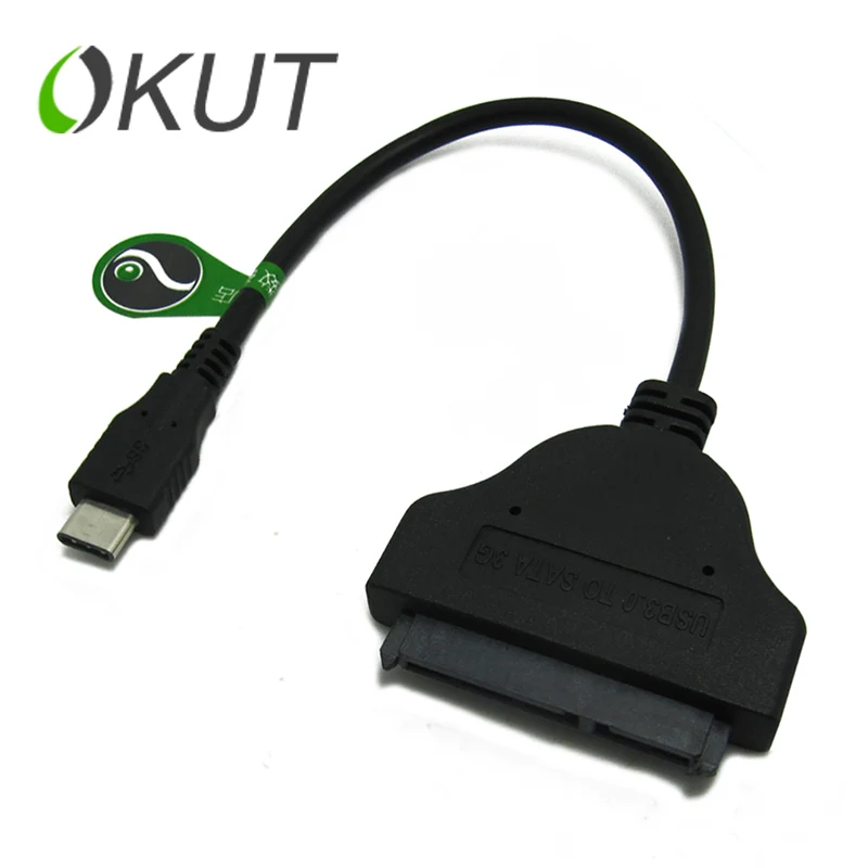 

OKUT Type c USB 3.1 USB-C to usb 3.0 Sata 22 pin Cable Convert Adapter Free shipping