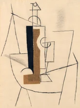 portrait abstract scenery canvas painting Pablo Picasso Student with a Pipe masterpiece reproduction free shipping duchting hajo pablo picasso