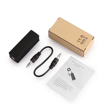 

3.5mm Jack Audio Cable New Ground Loop Noise Isolator For Car Audio System Home Stereo Eliminate Buzzing Noise Cancelling M/F