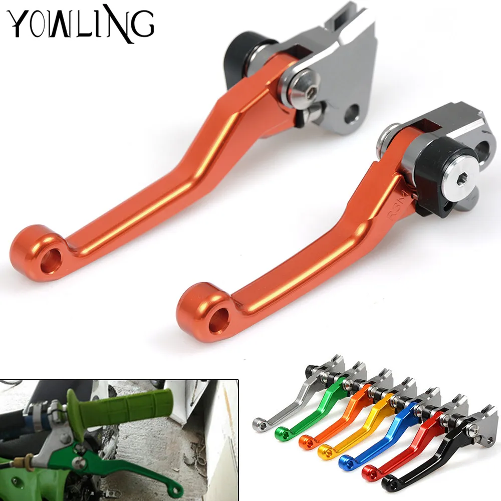 Motocross dirt bike CNC Pivot Brake Clutch Levers for honda CRF450X 2005 2016 2006 2007 2008
