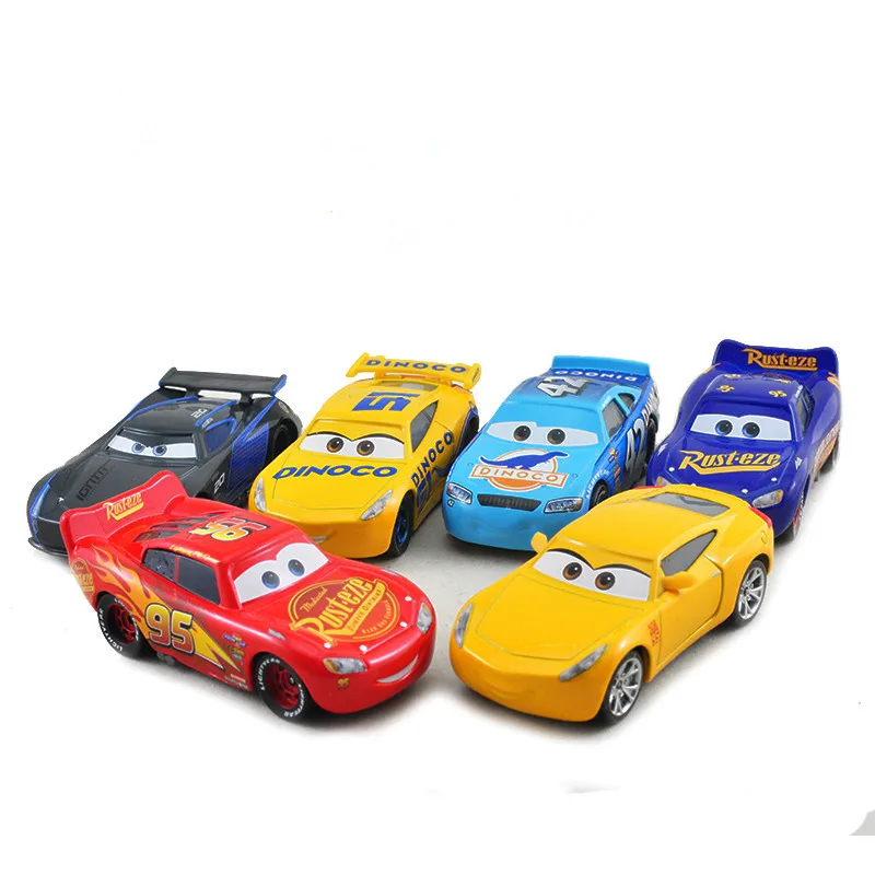 Disney Pixar тачки 3 Jackson Storm Cruz Ramirez литая под давлением металлическая Игрушечная