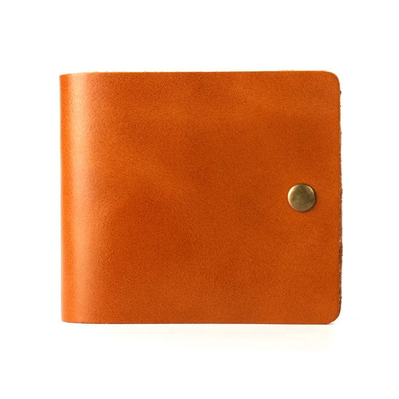 

Cow Leather Male Minimalist Wallet Retro Thin Purse for Men High Quality Crazy Horse Handmade Prices Dollar Wallet Portomonee