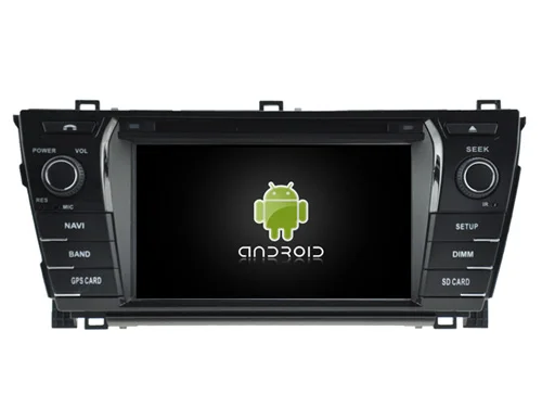 Android 7 1 CAR Audio DVD player FOR TOYOTA COROLLA 2014 gps car Multimedia head device