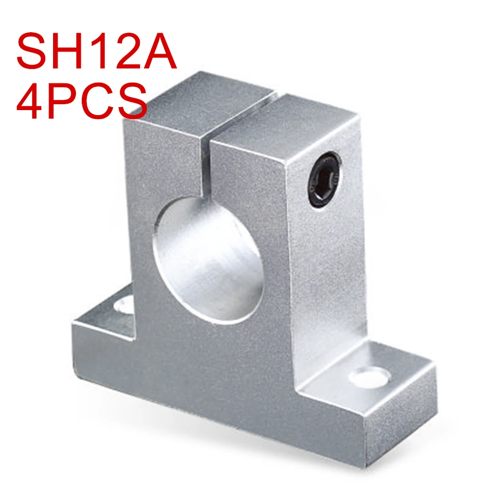 

4PCS SK12 SH12A 12mm linear rail shaft support block for cnc linear slide bearing guide cnc parts