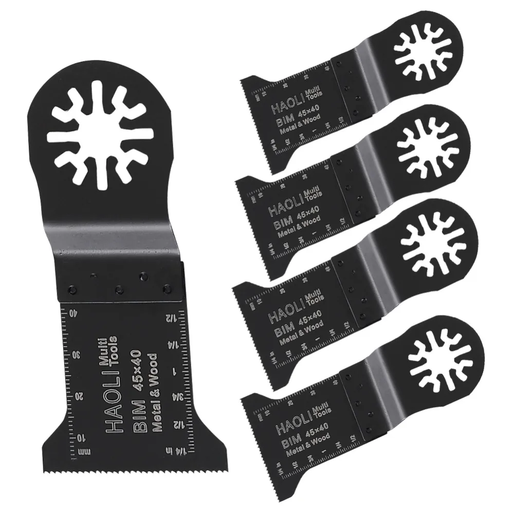 

5pcs 45mm Bi-metal Oscillating Multi Tool saw blade fit for Makita,Fein and most brands of multifunction-tool,FREE SHIPPING