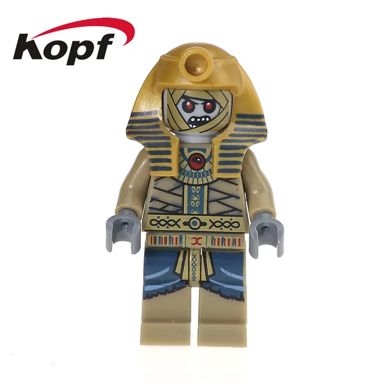 KL047 50Pcs No Box 50 шт. KL048 Супер Герои Мумия воин средневековый аттисс ацтеков варварские кирпичи Набор Модель Строительные блоки Детские Подарочные игрушки - Цвет: KL047 50Pcs No Box