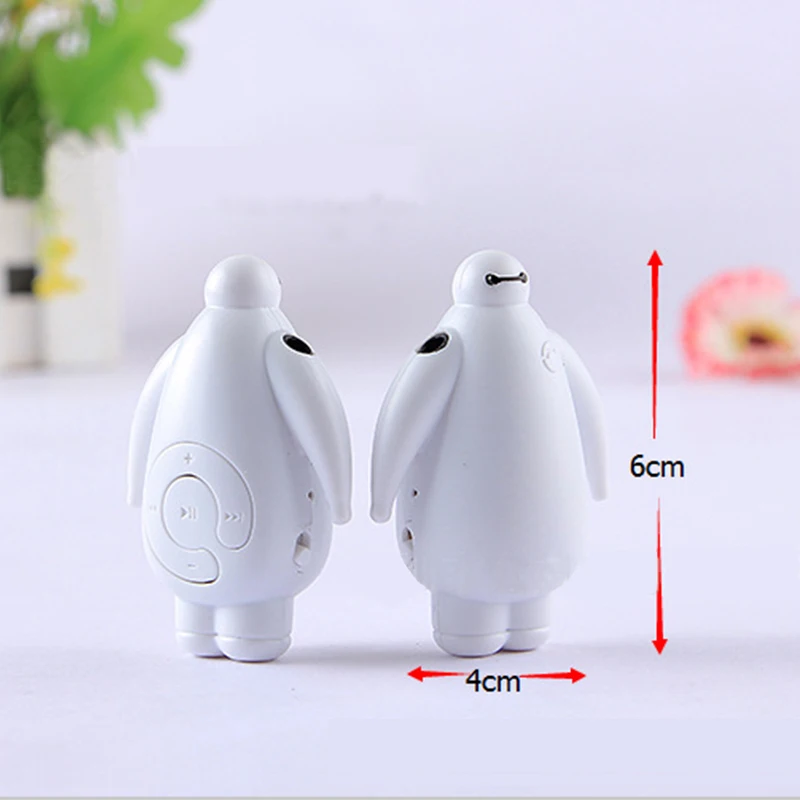 

Cute cartoon Mp3 player Mini Baymax Mp3 Music player & Baymax headphone & Baymax mini USB & Baymax Box Children Christmas gifts