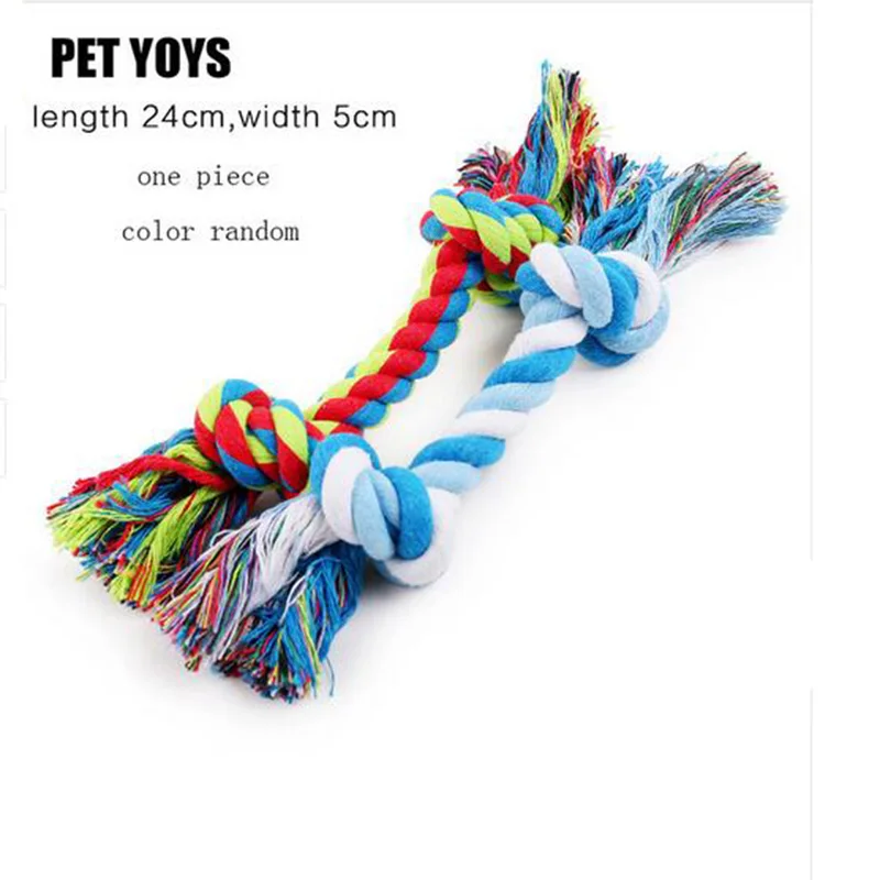 Лидер продаж узлом собака игрушки прочный белье игрушка для собак узел для маленьких и больших Дрессировка собак игрушки-Жвачки интерактивная игрушка продукция для домашних животных