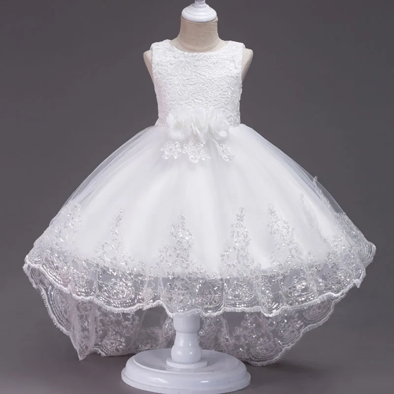 Girls Party Dresses for Ages 3-10 - Summer Wedding Evening Lace Dress for Kids image 4