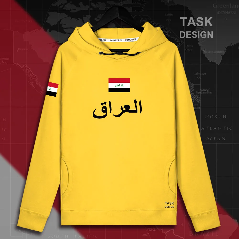 

Republic of Iraq Iraqi Iraqi IRQ mens hoodie pullovers hoodies sweatshirt new street wear clothing Sportswear tracksuit nation