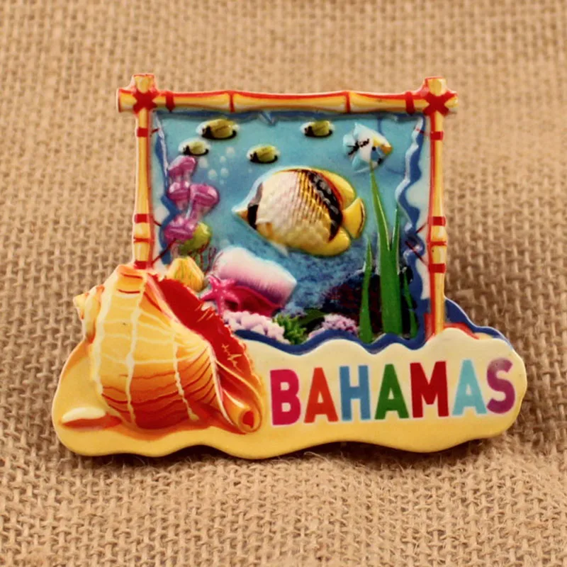 fridge magnet bahamas fish design | Дом и сад