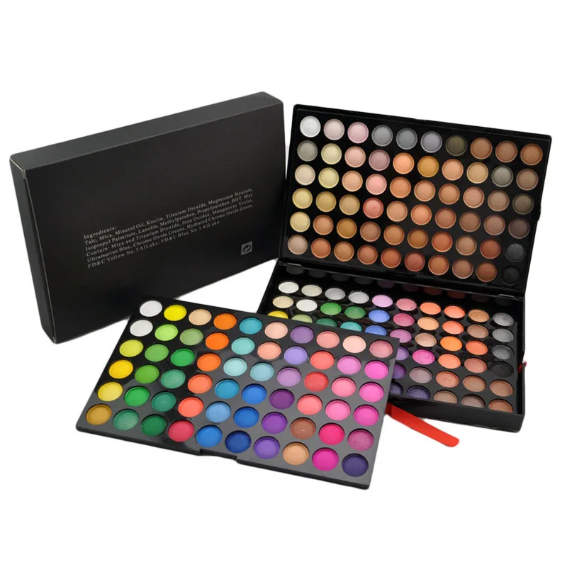 2015 Top Fashion Hot Sale Long lasting 180 Colors Makeup Eyeshadow