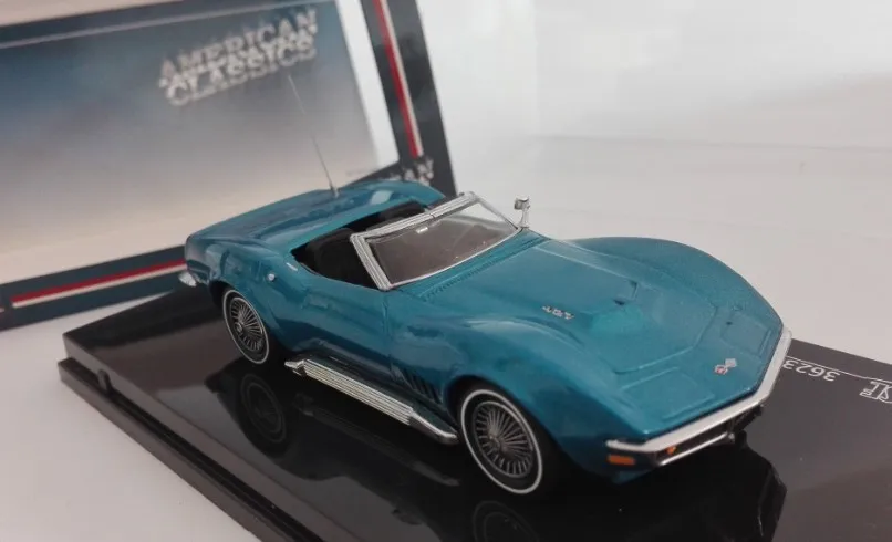 VITE SSE 1:43 1968 Corvette сплав модель автомобиля литье под давлением металлические игрушки подарок на день рождения для детей мальчиков