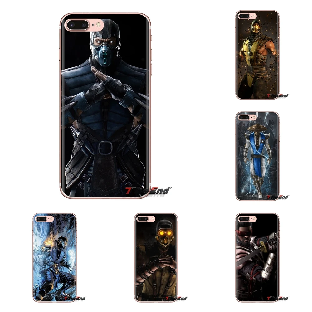 Силиконовый чехол Raiden Mortal Kombat X обои 2 для Sony Xperia Z Z1 Z2 Z3 Z5 compact M2 M4 M5 C4 E3 T3 XA Huawei Mate 7 8