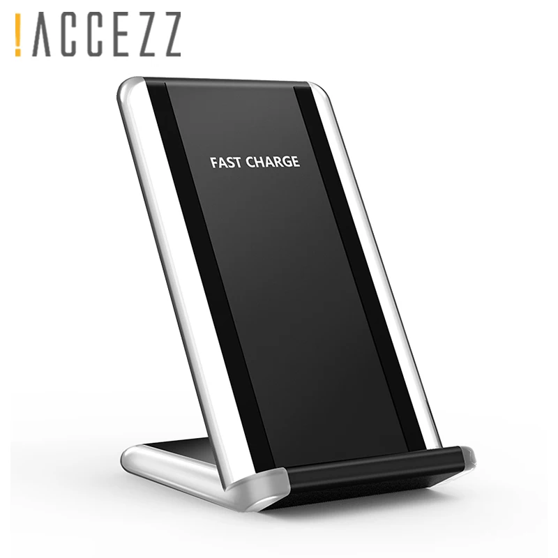 ! ACCEZZ 2 в 1 быстрая Qi Беспроводная зарядка для iPhone X 8 Plus 5 Вт Google Nexus 4 зарядное