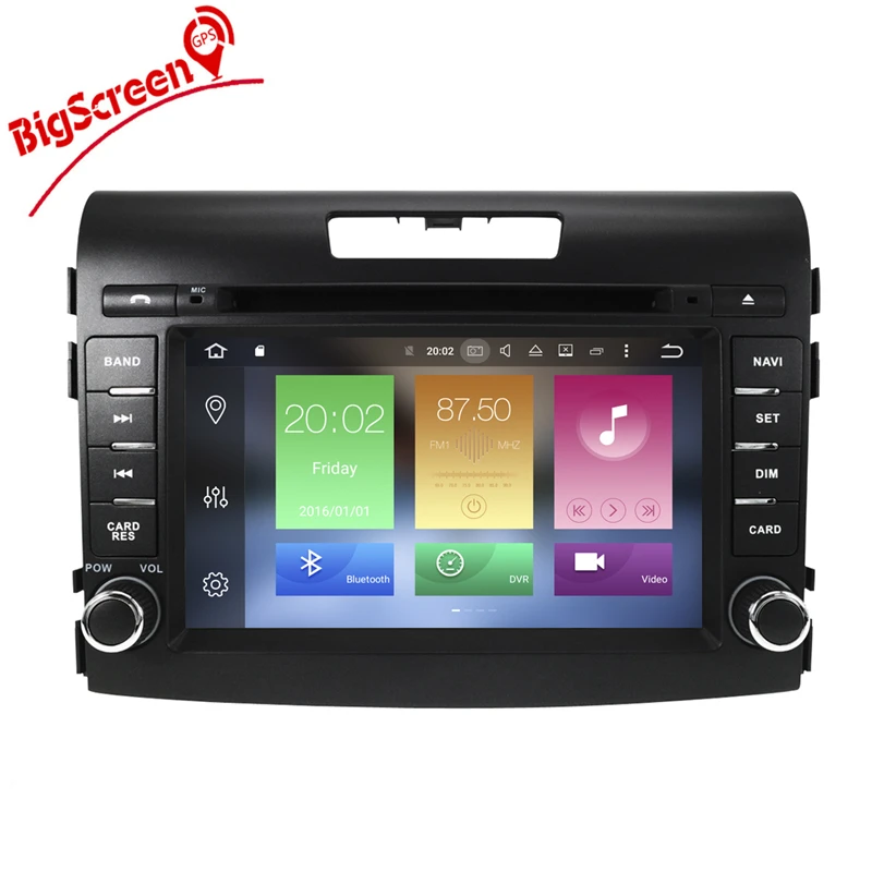 Top The Newest Android8.0 7.1 8 Core Car CD DVD Player GPS Navigation For Honda CRV 2012-2016 Autoradio Recoder Stereo headunit WIFI 3