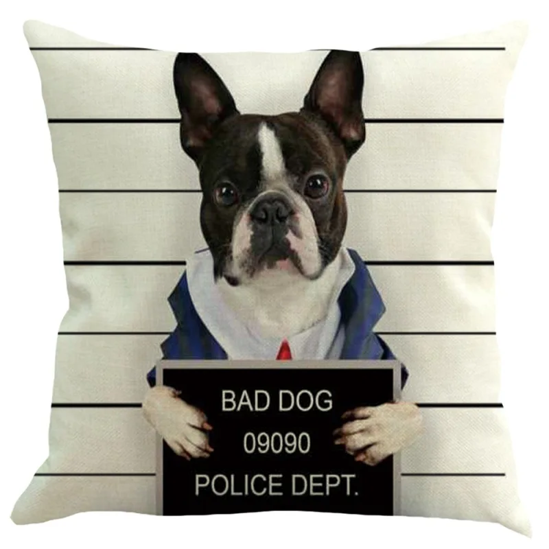 Bad Dog/Bad Girl/Guilty наволочка хлопковое постельное белье пледы наволочка для дома кровать диван