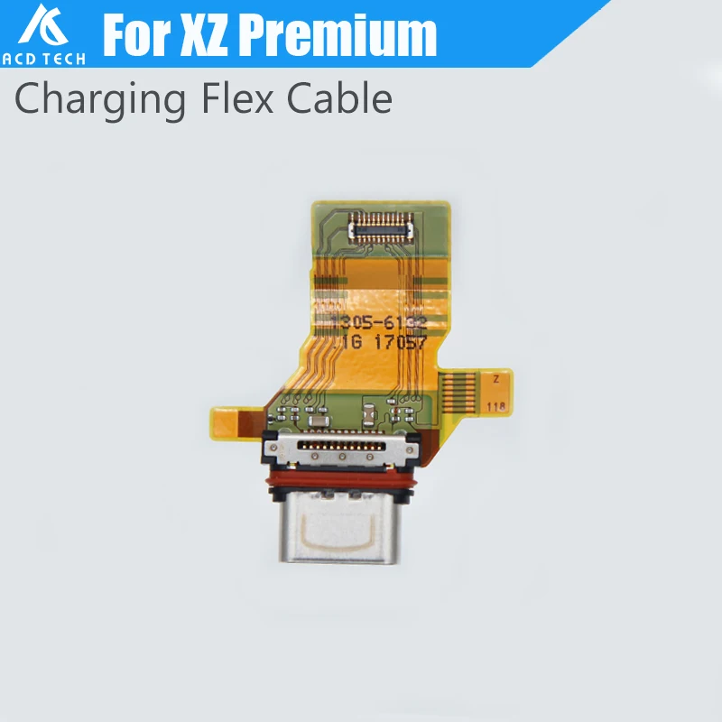

USB Connector Type-c Charger Charging Port Flex Cable For Sony Xperia XZ Premium XZP G8142 Fast Shipping