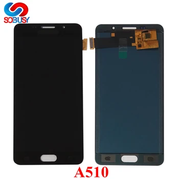 

5.2'' A5 2016 LCD For SAMSUNG Galaxy A510 A510F A510M A510FD LCD Display Touch Screen Digitizer Assembly Tela Replace Parts