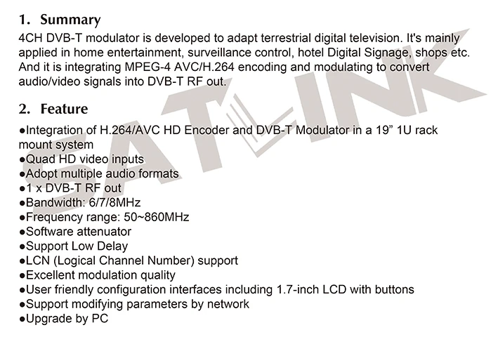ST-6510 FEATURE