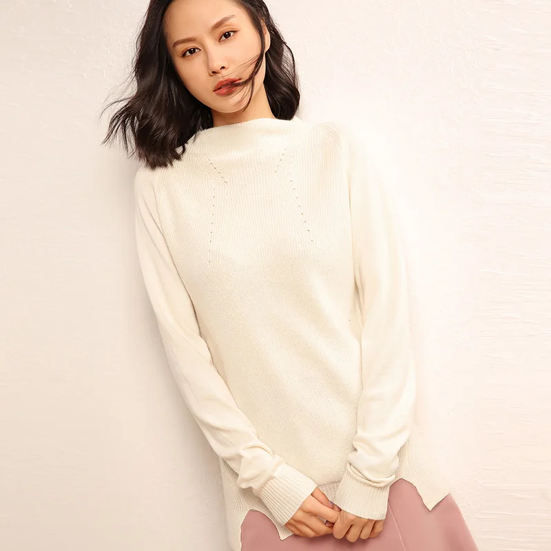 adohon 2018 womens winter Cashmere sweaters and auntmun women knitted Pullovers High Quality Warm Female thickening Turtleneck