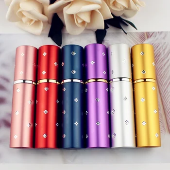 100pcs/lot Top Quality 10ml Aluminum Perfume Bottle Refillable Glass Parfum Atomizer Fragrance Spray Bottle Cosmetic Packing
100pcs/lot Top Quality 10ml Aluminum Perfume Bottle Refillable Glass Parfum Atomizer Fragrance Spray Bottle Cosmetic Packing