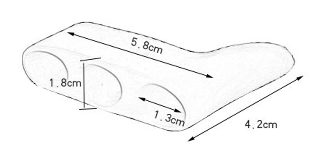2 шт., силиконовый гель, маленький разделитель пальцев, корректор, ортопедические стельки для пальцев ног, вальгусная деформация, против вывешивания, накладные вставки, прокладки
