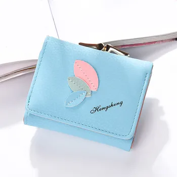 

Women Purse Fashion Leather Clutch Short Handbag Bag ladies wallet portafoglio donna porte monnaie femme cartera mujer