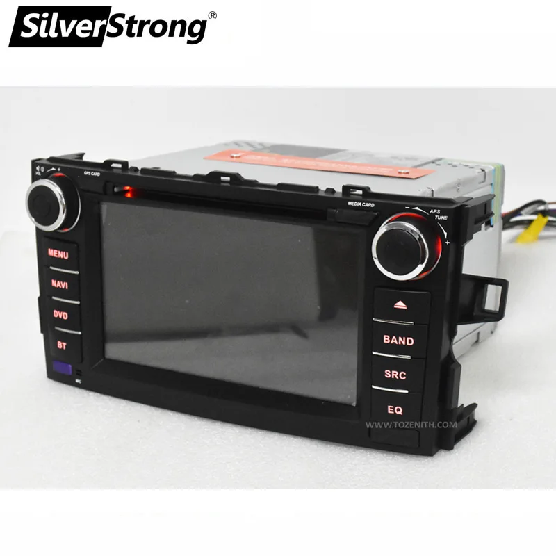 Clearance SilverStrong Android9.0 Car 2DIN for TOYOTA AURIS hatchback 2G+16G Car Radio GPS For Toyota Car DVD AURIS-8L 3